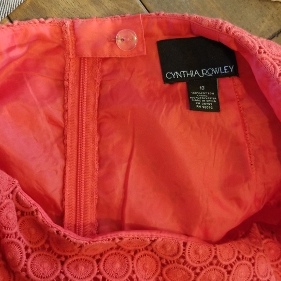 Coral Crocheted Skirt - Picture 7 of 8